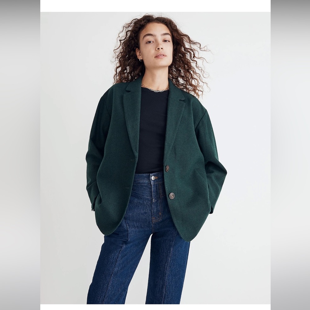 The Brushed Oversized Dorset Blazer